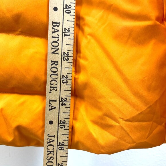 Helly Hansen Orange/White Insulated Ski Jacket RECCO Life Pocket Snow Skirt -M - Picture 14 of 16